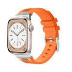 Loners液体シリコンウォッチバンド、Apple Watch SE 2023 44mm用、Apple Watch Ultra 2 49mm用、Apple Watch Series 9 45mm用
