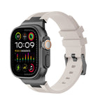 Loners液体シリコンウォッチバンド、Apple Watch Ultra 49mm用、Apple Watch Series 8 45mm用、Apple Watch SE 2022 44mm用