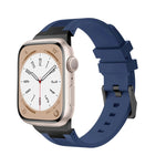 Loners液体シリコンウォッチバンド、Apple Watch Ultra 49mm用、Apple Watch Series 8 45mm用、Apple Watch SE 2022 44mm用