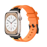 Loners液体シリコンウォッチバンド、Apple Watch Series 7 45mm用、Apple Watch SE 44mm用、Apple Watch Series 6 44mm用