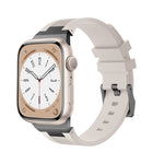 Loners液体シリコンウォッチバンド、Apple Watch Series 7 45mm用、Apple Watch SE 44mm用、Apple Watch Series 6 44mm用