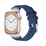 Loners液体シリコンウォッチバンド、Apple Watch Series 7 45mm用、Apple Watch SE 44mm用、Apple Watch Series 6 44mm用