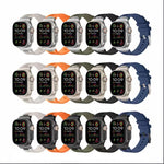 Loners液体シリコンウォッチバンド、Apple Watch Series 5 44mm用、Apple Watch Series 4 44mm用、Apple Watch Series 3 42mm用