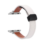 スリム磁気バックル本革ウォッチバンド、Apple Watch 38mm用
