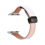 スリム磁気バックル本革ウォッチバンド、Apple Watch 38mm用