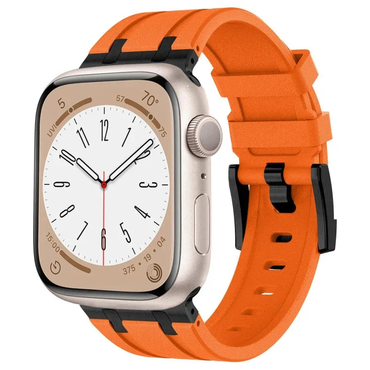ストーングレイン液体シリコンウォッチバンド、Apple Watch Series 2 42mm用、Apple Watch 42mm用