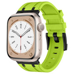 ストーングレイン液体シリコンウォッチバンド、Apple Watch Series 2 42mm用、Apple Watch 42mm用