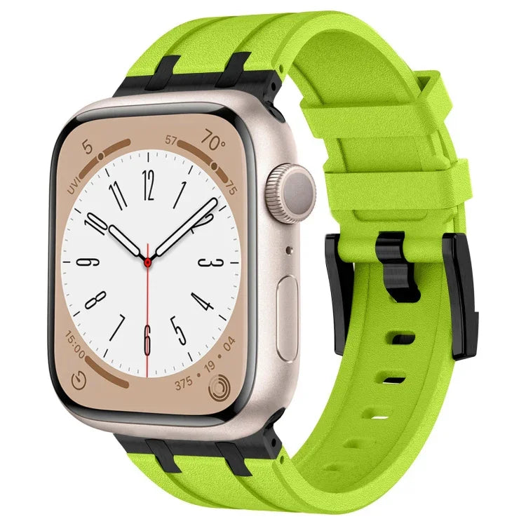 ストーングレイン液体シリコンウォッチバンド、Apple Watch Series 2 42mm用、Apple Watch 42mm用