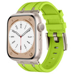 ストーングレイン液体シリコンウォッチバンド、Apple Watch Series 2 42mm用、Apple Watch 42mm用