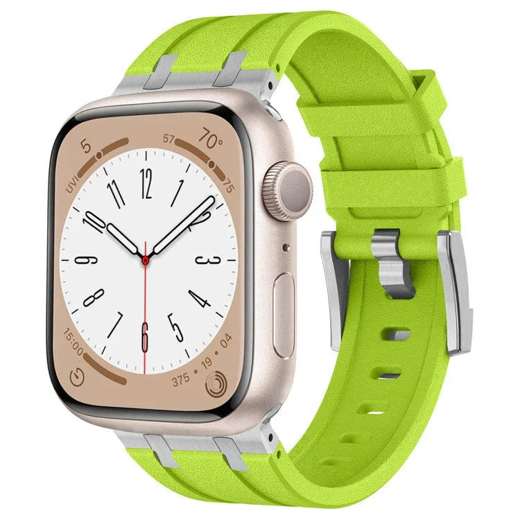 ストーングレイン液体シリコンウォッチバンド、Apple Watch Series 2 42mm用、Apple Watch 42mm用