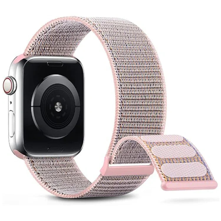 デュアルフック＆ループナイロンウォッチバンド、Apple Watch 38mm用