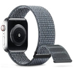 デュアルフック＆ループナイロンウォッチバンド、Apple Watch 38mm用