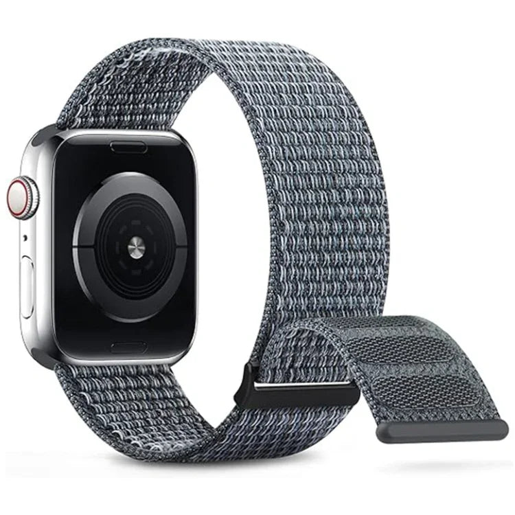 デュアルフック＆ループナイロンウォッチバンド、Apple Watch 38mm用