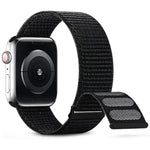 デュアルフック＆ループナイロンウォッチバンド、Apple Watch 38mm用