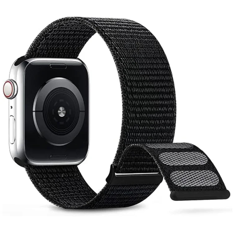 デュアルフック＆ループナイロンウォッチバンド、Apple Watch 38mm用
