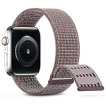 デュアルフック＆ループナイロンウォッチバンド、Apple Watch 38mm用