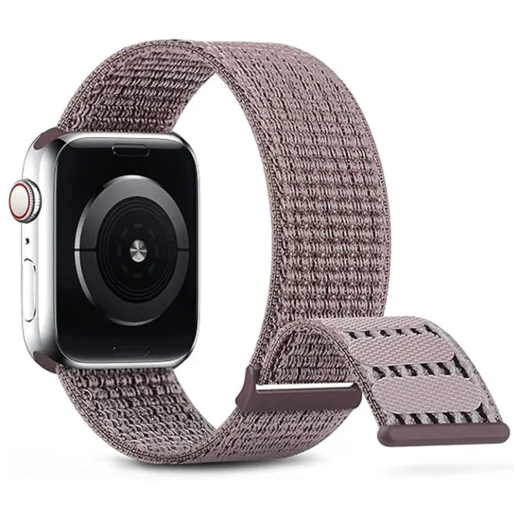 デュアルフック＆ループナイロンウォッチバンド、Apple Watch 38mm用