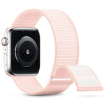 デュアルフック＆ループナイロンウォッチバンド、Apple Watch 38mm用