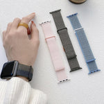 デュアルフック＆ループナイロンウォッチバンド、Apple Watch 38mm用