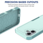 2-in-1 PC + TPUスマホケース、iPhone 16用、iPhone 15 Pro Max用、iPhone 15 Pro用、iPhone 15 Plus用、iPhone 15用、iPhone SE 2022 / 2020 / 8 / 7 / 6用、iPhone X / XS用、iPhone XR用