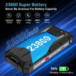 Unihertz Tank 3 Pro 5G / 8849、プロジェクター、200MPカメラ、ナイトビジョン、23800mAhバッテリー、6.79インチ Android 13 Dimensity 8200 オクタコア、ネットワーク：5G、16GB+512GB