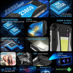Unihertz Tank 3 Pro 5G / 8849、プロジェクター、200MPカメラ、ナイトビジョン、23800mAhバッテリー、6.79インチ Android 13 Dimensity 8200 オクタコア、ネットワーク：5G、16GB+512GB