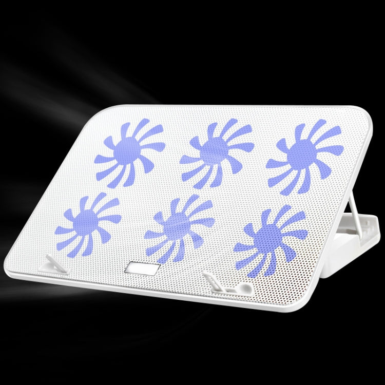 ICE COOREL ノートパソコンベース スピードコントロール 静音 六ファンクーリングホルダー 冷却ラック、スタイル：プレミアムエディション、スタイル：プレミアムエディション（アイボリー）、スタイル：プレミアムエディション（ダズリングレッド）、スタイル：プレミアムエディション（チャームパウダー）、スタイル：プレミアムエディション（ブラック）