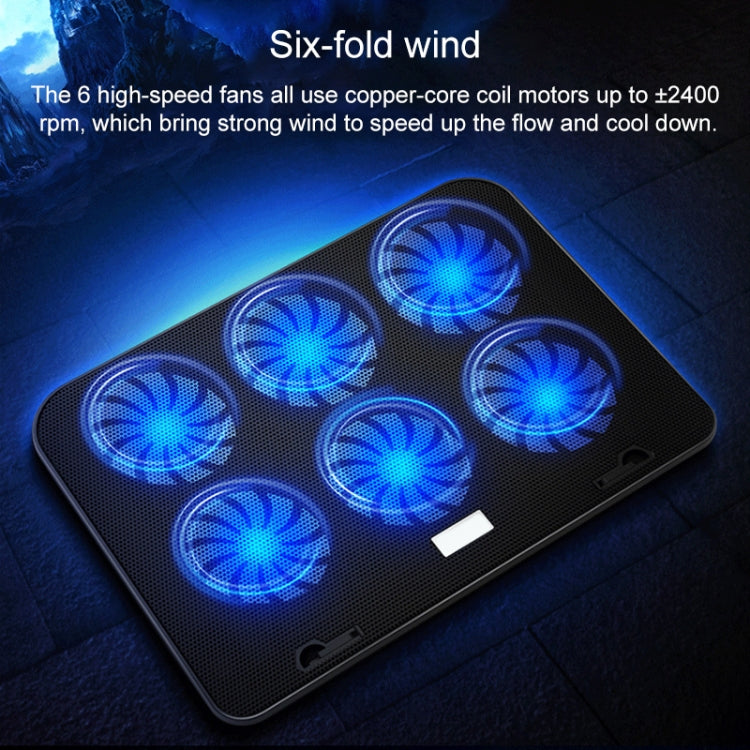 ICE COOREL ノートパソコンベース スピードコントロール 静音 六ファンクーリングホルダー 冷却ラック、スタイル：プレミアムエディション、スタイル：プレミアムエディション（アイボリー）、スタイル：プレミアムエディション（ダズリングレッド）、スタイル：プレミアムエディション（チャームパウダー）、スタイル：プレミアムエディション（ブラック）