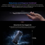 HOTWAV T7 頑丈スマホ、6280mAh、6.52インチ Android 13 MT8788 オクタコア、ネットワーク：4G、OTG、4GB+128GB
