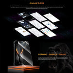 HOTWAV W11 頑丈スマホ、ナイトビジョン、20800mAh、6.6インチ Android 13 MT8788 オクタコア、ネットワーク：4G、OTG、通話録音、6GB+256GB