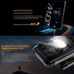 HOTWAV W11 頑丈スマホ、ナイトビジョン、20800mAh、6.6インチ Android 13 MT8788 オクタコア、ネットワーク：4G、OTG、通話録音、6GB+256GB