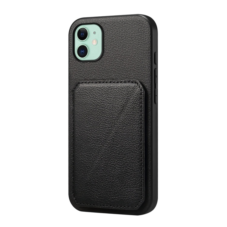 D04カーフテクスチャーデュアルカードスロットホルダーフォンケース、iPhone 11用、iPhone 11 Pro用、iPhone X / XS用、iPhone XR用、iPhone XS Max用、iPhone 7 Plus / 8 Plus用