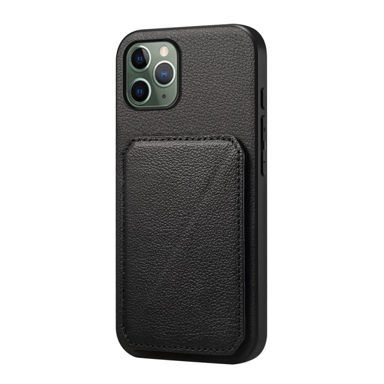 D04カーフテクスチャーデュアルカードスロットホルダーフォンケース、iPhone 11用、iPhone 11 Pro用、iPhone X / XS用、iPhone XR用、iPhone XS Max用、iPhone 7 Plus / 8 Plus用