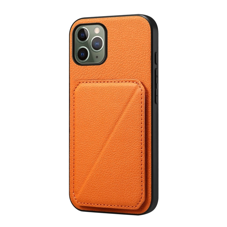 D04カーフテクスチャーデュアルカードスロットホルダーフォンケース、iPhone 11用、iPhone 11 Pro用、iPhone X / XS用、iPhone XR用、iPhone XS Max用、iPhone 7 Plus / 8 Plus用