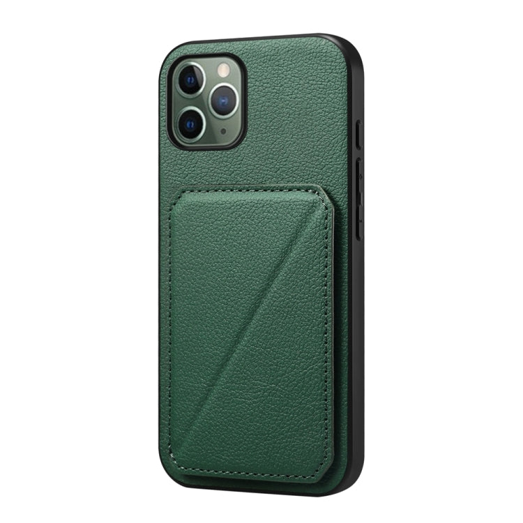 D04カーフテクスチャーデュアルカードスロットホルダーフォンケース、iPhone 11用、iPhone 11 Pro用、iPhone X / XS用、iPhone XR用、iPhone XS Max用、iPhone 7 Plus / 8 Plus用