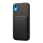 D04カーフテクスチャーデュアルカードスロットホルダーフォンケース、iPhone 11用、iPhone 11 Pro用、iPhone X / XS用、iPhone XR用、iPhone XS Max用、iPhone 7 Plus / 8 Plus用