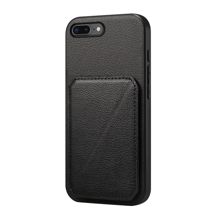 D04カーフテクスチャーデュアルカードスロットホルダーフォンケース、iPhone 11用、iPhone 11 Pro用、iPhone X / XS用、iPhone XR用、iPhone XS Max用、iPhone 7 Plus / 8 Plus用