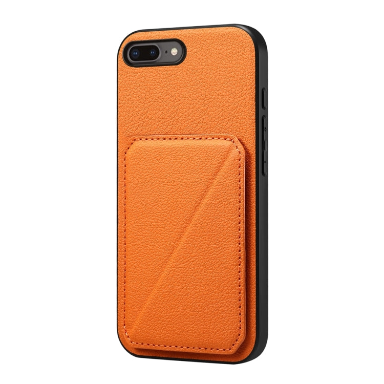 D04カーフテクスチャーデュアルカードスロットホルダーフォンケース、iPhone 11用、iPhone 11 Pro用、iPhone X / XS用、iPhone XR用、iPhone XS Max用、iPhone 7 Plus / 8 Plus用
