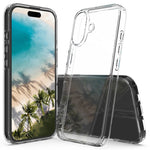 傷防止アクリルTPU電話ケース、iPhone 17e / 16e用、iPhone 17 Pro Max用、iPhone 17 Pro用、iPhone 17用、iPhone Air用、iPhone 16 Pro Max用、iPhone 16 Pro用、iPhone 16 Plus用、iPhone 16用