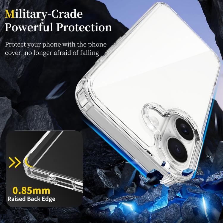 傷防止アクリルTPU電話ケース、iPhone 17e / 16e用、iPhone 17 Pro Max用、iPhone 17 Pro用、iPhone 17用、iPhone Air用、iPhone 16 Pro Max用、iPhone 16 Pro用、iPhone 16 Plus用、iPhone 16用