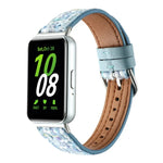 ウールレザーウォッチバンド、Samsung Galaxy Fit 3用
