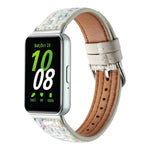 ウールレザーウォッチバンド、Samsung Galaxy Fit 3用
