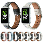 ウールレザーウォッチバンド、Samsung Galaxy Fit 3用