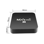 MXQ Pro RK3228A クアッドコアCPU 4K HD ネットワークセットトップボックス、2GB+16GB