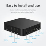 MXQ Pro RK3228A クアッドコアCPU 4K HD ネットワークセットトップボックス、2GB+16GB