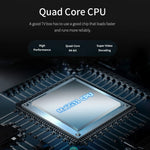MXQ Pro RK3228A クアッドコアCPU 4K HD ネットワークセットトップボックス、2GB+16GB