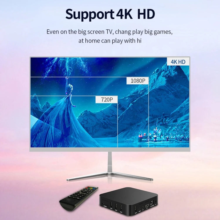 MXQ Pro RK3228A クアッドコアCPU 4K HD ネットワークセットトップボックス、2GB+16GB