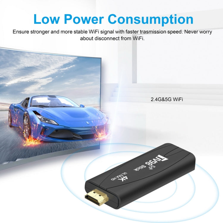 TV98 Rockchip 3228A クアッドコア 4K HD Bluetooth Android TVスティック、Rockchip 3228A 4K、4GB+32GB、2GB+16GB