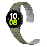 二色ループマグネティックシリコンウォッチバンド、Samsung Galaxy Watch 6 / 5 / 4用