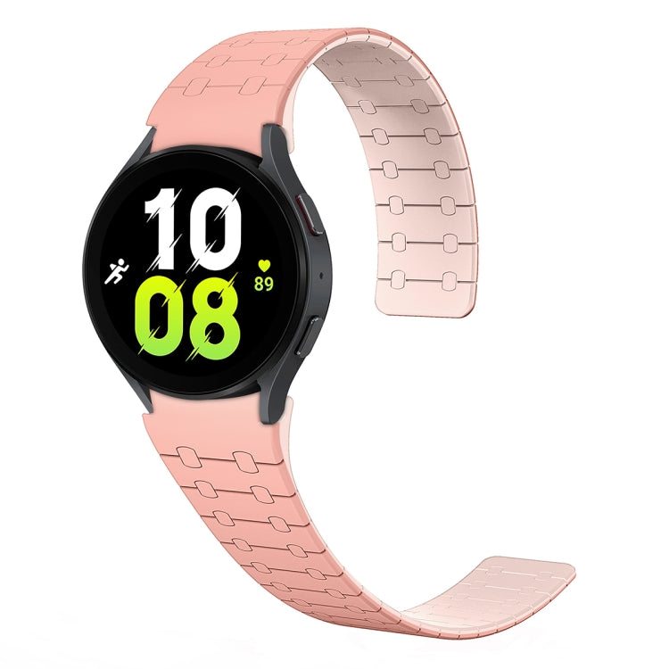 二色ループマグネティックシリコンウォッチバンド、Samsung Galaxy Watch 6 / 5 / 4用
